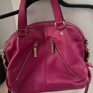 Michael KORS preloved hot pink shoulder/ crossbody bag